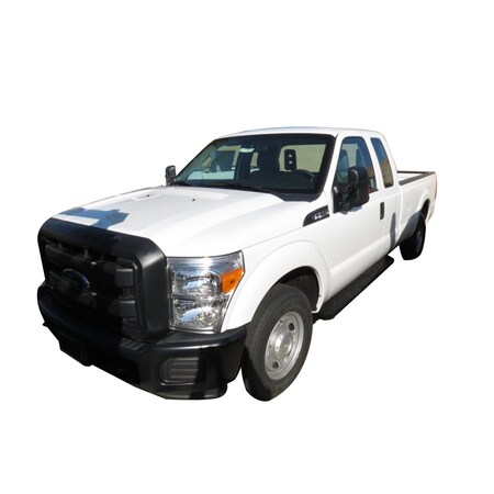 Trailfx TrailFX RBW07B; Running Board; Powder Coated Black Steel Unlighted Rocker Panel Mount 300 Pound Cap RBW07B